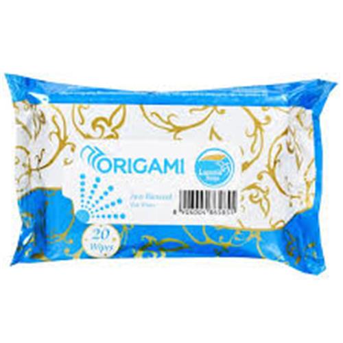 ORIGAMI ANTI BACTERIAL WIPES 20pcs